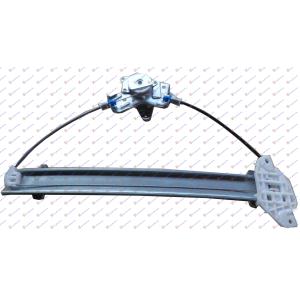 PODIZAC PREDNJEG PROZORA ORA ELEKTRICNI (BEZ MOTORA ) Leva str. HYUNDAI LANTRA J2 (1995-1998) (OEM: 82403-29010, 82403-29012, 8240329010)