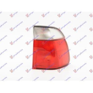 STOP LAMPA SPOLJNA CRVENO - BELA (KAR) - 00 Desna str. BMW SERIES 5 (E39) (1996-2002) (OEM: 63212496322)