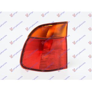 STOP LAMPA SPOLJNA CRVENO - ZUTA (KAR) - 00 Leva str. BMW SERIES 5 (E39) (1996-2002) (OEM: 63218371327)