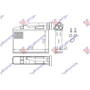 GREJAC KABINE (B) +/ - AC 130x218 BMW SERIES 5 (E39) (1996-2002) (OEM: 64118385562)