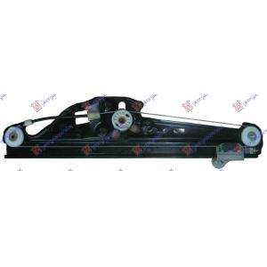 PODIZAC ZADNJEG PROZORA BEZ MOTORA Desna str. BMW SERIES 5 (E60/61) (2003-2010) (OEM: 51357075674)