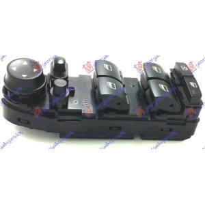 PREKIDAC ZA RETROVIZOR CETVOROSTRANI 07 - (4PIN) Leva str. BMW SERIES 5 (E60/61) (2003-2010) (OEM: 61319122113)