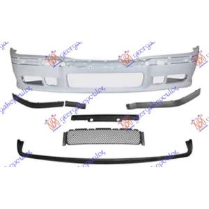 PREDNJI BRANIK KOMPLET M3 (NE FIKS. SPOJLER) BMW SERIES 3 (E36) COUPE/CABRIO (1990-1998) (OEM: 51112252253, 51112264370)