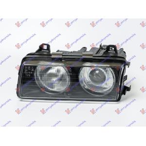 FAR (ZKW TIP) 91 - 94 (DEPO) Leva str. BMW SERIES 3 (E36) COUPE/CABRIO (1990-1998) (OEM: 63121393271)