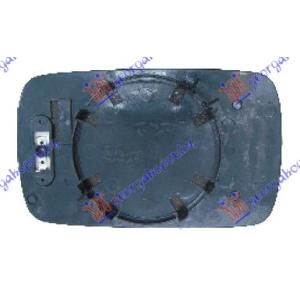 STAKLO RETROVIZORA SA GREJACEM PLAVO (KO Desna str. BMW SERIES 3 (E36) COMPACT (1994-1998) (OEM: 51168119724)