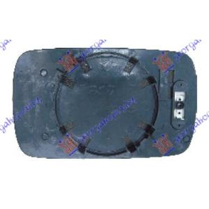 STAKLO RETROVIZORA - 92 (RAVNO) Leva str. BMW SERIES 3 (E36) COMPACT (1994-1998) (OEM: 51161901170, 51168119161)