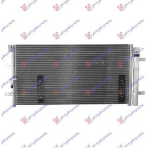 HLADNJAK KLIME BENZIN - DIZEL (630x340x16) (NRF) AUDI A5 2007-2011 (8T3/8F7/8TA) (OEM: 8K0260403AB, 8K0260403AF, 8K0260403E)