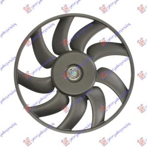 VENTILATOR A/C (MOTOR+ELISA) (35cm)BEN - DI AUDI A5 (2007-2011) (OEM: 8K0959455A, 8K0959455C, 8K0959455F)