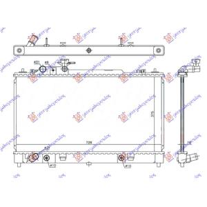 HLADNJAK MOTORA 1.8 - 2.0 BENZIN MANUALNI375x740 MAZDA 6 (2008-2013) (OEM: LF4J15200B, LF4J15200C, LFCT15200)