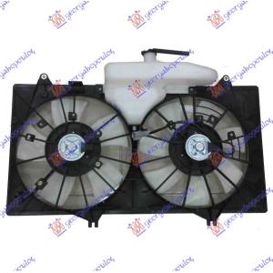 VENTILATOR KOMPLET 1.8 - 2.0 BENZIN MAZDA 6 (2008-2013) (OEM: LF4J-15-025D, LF4J15025D)