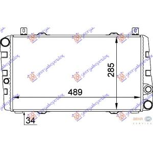 HLADNJAK MOTORA 1.3 +A/C (49x28.5) VW CADDY PICK-UP (1996-2004) (OEM: 6U0121251C)