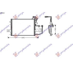 HLADNJAK KLIME (47.1x32.5x2.0) VW CADDY PICK-UP (1996-2004) (OEM: 6U0820339, 6U0820399A)