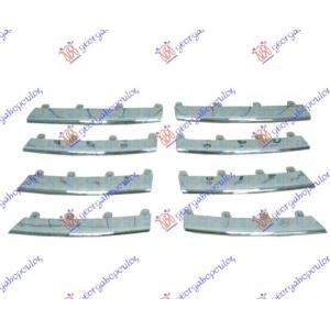 LAJSNA PVC MASKE HROM SET VW JETTA (2005-2010) (OEM: 1K5853761A2ZZ, 1KM898653)