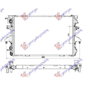 HLADNJAK 1.9TDi - 2.0 BENZIN MAN/AUT +/ - A/C (71x47 VW TRANSPORTER (T5) (2003-2010) (OEM: 7H0121253F, 7H0121253H, 7H0121253K)