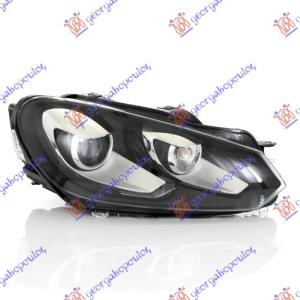 FAR Bi-XENON AFS (HELLA) Desna str. VW GOLF VI (2008-2013) (OEM: 5K1941752C, 5K1941754B)