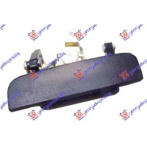 KVAKA VRATA GEPEKA CRNA MAZDA P/U 2/4WD (2003-2006) (OEM: UH71-65-750, UH7165750)