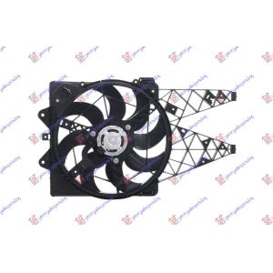 VENTILATOR KOMPLET 1.4cc (BENZIN) FIAT BRAVO (2007-2014) (OEM: 51805131)