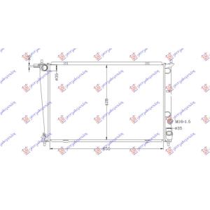 HLADNJAK 2.4 ICC 8V +/ - A/C (65x44.5) HYUNDAI H1 VAN (1998-2007) (OEM: 25310-4A000, 253104A000)