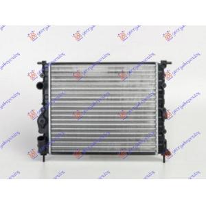HLADNJAK MOTORA BENZIN/DIZEL (430x378) VENTIL I SRAF NA VENTILATORU (NISSENS) RENAULT MEGANE COUPE-CABRIO 1996-1998 (EA0/EA1) (OEM: 7700430647, 7700836300, 7700838134)