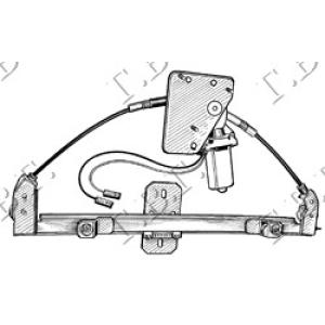 PODIZAC ZADNJEG PROZORA ELEKTRICNI SA MOTOROM A KVALIT Desna str. RENAULT MEGANE L/B (1996-1998)