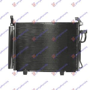 HLADNJAK KLIME BENZIN (435x340x16) HYUNDAI i10 (2007-2010) (OEM: 97606-0X000, 976060X000)