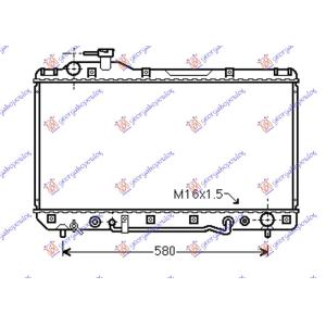 HLADNJAK MOTORA 2.0i16V+/ - AC (35x69.8)AUT. TOYOTA RAV 4 (XA10) (1995-1998) (OEM: 16400-7A122, 164007A122)