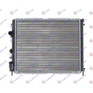 HLADNJAK MOTORA BENZIN - DIZEL +A/C (48x41) NA SRAF RENAULT KANGOO (1998-2003) (OEM: 7700417175)