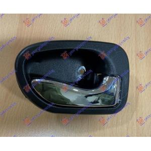 KVAKA PRED/ZAD VRATA UNUTR. HROM/CRNA Desna str. HYUNDAI ACCENT SDN (1997-1999) (OEM: 82620-22001LG, 82620-22010, 8262022001LG)