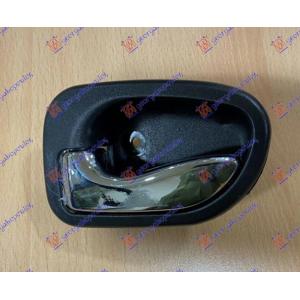 KVAKA PRED/ZAD VRATA UNUTR. HROM/CRNA Leva str. HYUNDAI ACCENT SDN (1997-1999) (OEM: 82610-22001LG, 82610-22010, 8261022001LG)