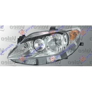 FAR DUPLO SOCIVO VALEO Leva str. SEAT IBIZA (2008-2012) (OEM: 6J1941005C)