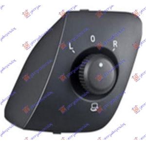 PREKIDAC ZA RETROVIZOR ELEKTRO-SKLOPIV (10 PIN) SEAT IBIZA (2015-2017) (OEM: 5G0941431AF, 6J1959565)