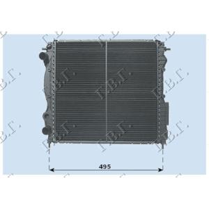 HLADNJAK MOTORA 1.2 - 1.4 8V +A/C (43x40) RENAULT EXPRESS (1995-1998) (OEM: 7700806575)