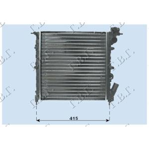 HLADNJAK MOTORA 1.1CC ( - A/C) (35x35)OTVOREN.SISTE RENAULT CLIO (1990-1994) (OEM: 7701034767)