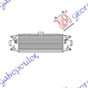 HLADNJAK INTERKULERA 2.8 T.D. (475x185x63) IVECO DAILY (2000-2007) (OEM: 504022617)