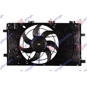 VENTILATOR KOMPLET 1.6 - 1.8i - 16V (A16 - 18XER) OPEL INSIGNIA (2008-2013) (OEM: 1341434, 13241730, 13335062)