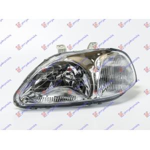 FAR (TYC) Leva str. HONDA CIVIC SEDAN (1996-1999) (OEM: 33151-S04-Q01, 33151S04Q01)