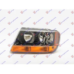 FAR (LAREDO) (DEPO) Leva str. JEEP GRAND CHEROKEE (1999-2005) (OEM: 55155129AB)