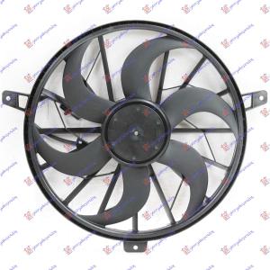 VENTILATOR (MOTOR+ELISA) (2PINA) BENZIN JEEP GRAND CHEROKEE (1999-2005) (OEM: 52079528AB)