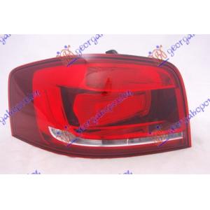 STOP LAMPA 3 VRATA 10 - Leva str. AUDI A3 (2008-2012) (OEM: 8P3945095B)