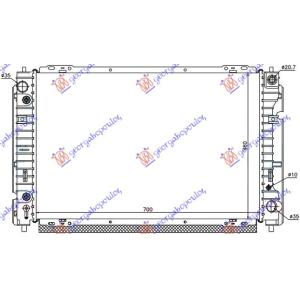 HLADNJAK MOTORA 2.0 BENZIN (MAN/AUTO) (700x460x26) -04 (KOYO) MAZDA TRIBUTE 2002-2008 (EP) (OEM: YF1015200, YF4715200)