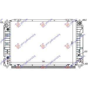 HLADNJAK MOTORA 2.0/2.3 BENZIN (MAN/AUTO) (700x460) (NRF) MAZDA TRIBUTE 2002-2008 (EP) (OEM: YF1015200, YF4715200)