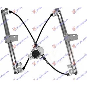 PODIZAC PREDNJEG PROZORA ELEKTRICNI (BEZ MOTORA ) Desna str. NISSAN QASHQAI (2007-2010) (OEM: 80770JD00A, 80770JD20A)