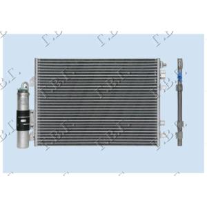 HLADNJAK KLIME 1.4cc8V 1.6cc16V 5D (51x38 NISSAN KUBISTAR (2003-2009) (OEM: 8200.221.132, 8200221132)