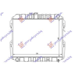 HLADNJAK BENZIN (40x53) VW P/U TARRO 2WD (1989-1997) (OEM: 16400-04020, 16400-71071, 1640004020)