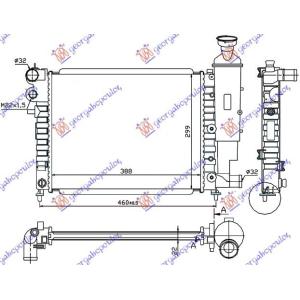 HLADNJAK MOTORA XN - XR - XT (39x32) PEUGEOT 106 (1992-1995) (OEM: 1301B0)