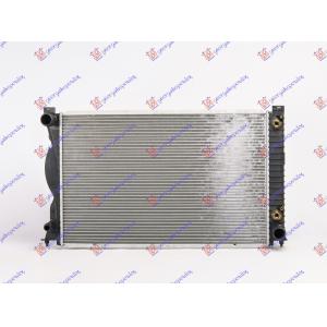 HLADNJAK MOTORA 2.4/2.8-30-3.2 (AUTO) (68x44) (MAHLE BEHR) AUDI A6 2008-2010 (4FH/4F2/4F5) (OEM: 4F0121251AA, 4F0121251AF, 4F0121251M)