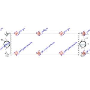 HLADNJAK INTERKULERA 3.0 DCI DIZEL (625x205x50) 04- RENAULT MASTER/MASCOTT (1998-2009) (OEM: 5001865159, 5001875210, 5010514385)