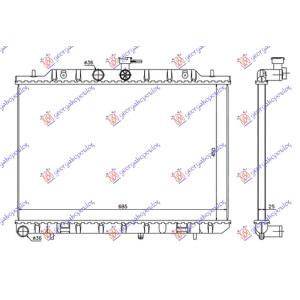 HLADNJAK MOTORA 2.0 T.D 07 - (45x69) NISSAN X-TRAIL (2001-2014) (OEM: 21400JG700)