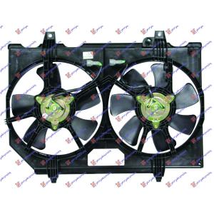VENTILATOR KOMPLET DUPLI (BENZIN) - 07 NISSAN X-TRAIL (2001-2014) (OEM: 21481-8H303, 214818H303, 214818H310)