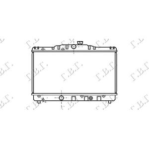 HLADNJAK MOTORA 1.3 - 1.6CC (57x32.5) TOYOTA CARINA II (AT171) (1989-1991) (OEM: 1640011170)